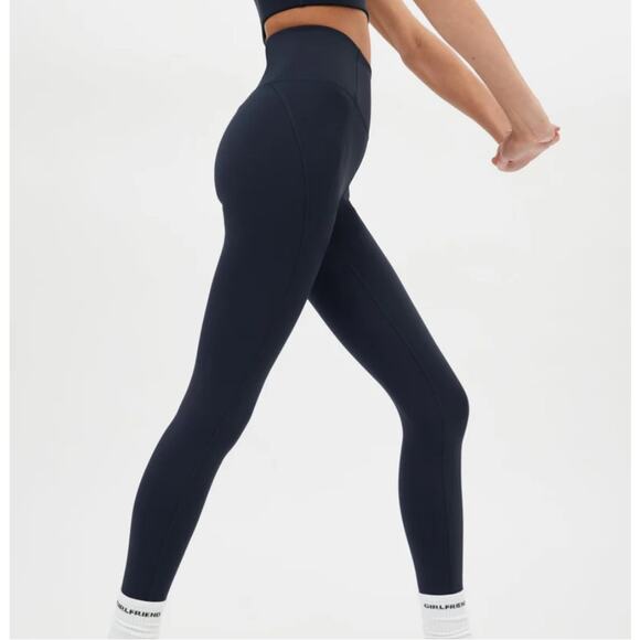 Girlfriend Collective Skyline Compressive Pocket Legging Women's medium Blue - Picture 1 of 16